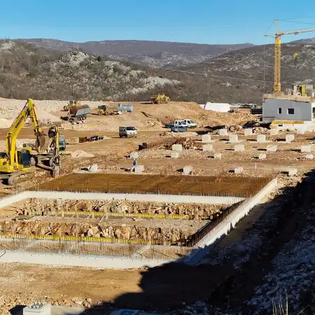 Izvođenje građevinskih radova na centru za zbrinjavanje otpada Lećevica