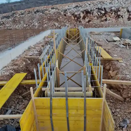 Izvođenje građevinskih radova na centru za zbrinjavanje otpada Lećevica