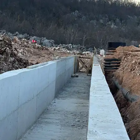 Izvođenje građevinskih radova na centru za zbrinjavanje otpada Lećevica